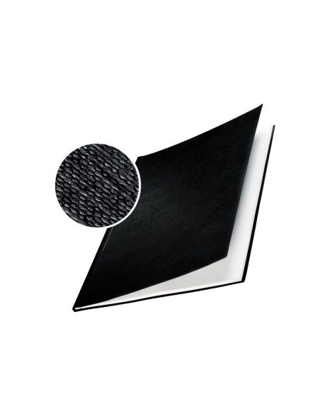 Tapa de encuadernacion channel rigida 35575 negra lomo c capacidad 106/140 hojas
