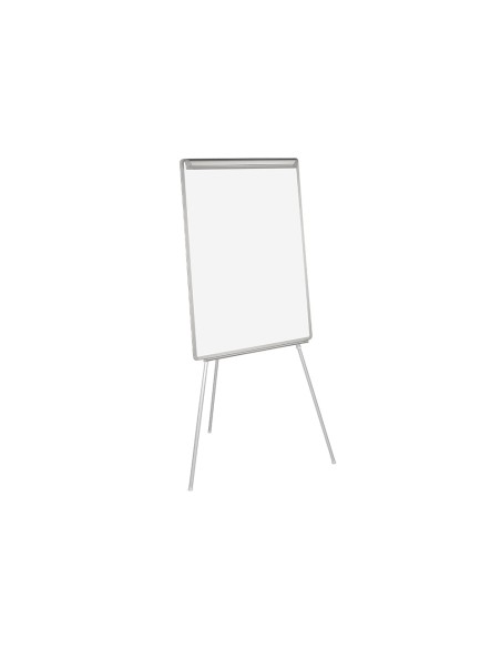 Pizarra blanca q-connect con tripode para conferencias 70x100 melamina