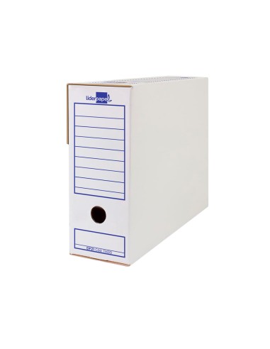 Caja archivo definitivo liderpapel folio carton...