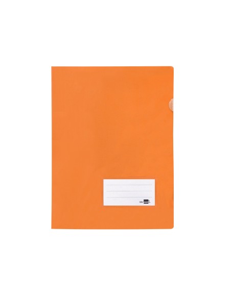 Carpeta liderpapel dossier a4 uñero naranja fluor opaco