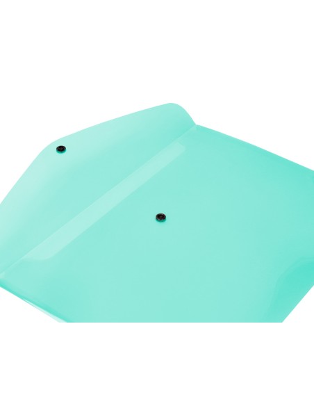 Carpeta liderpapel dossier broche polipropileno din a4 verde manzana opaco 50 hojas