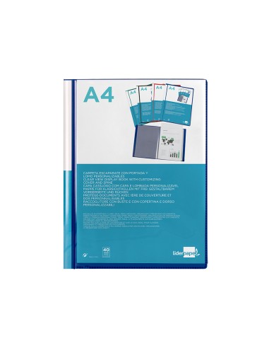 Carpeta liderpapel personaliza 40 fundas...