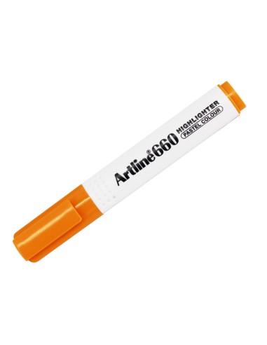 Rotulador artline fluorescente ek-660 naranja...