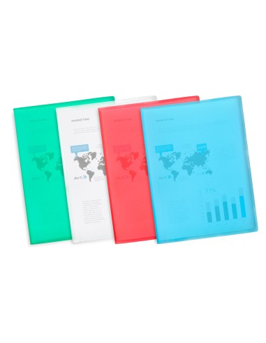 Carpeta liderpapel escaparate 10 fundas...