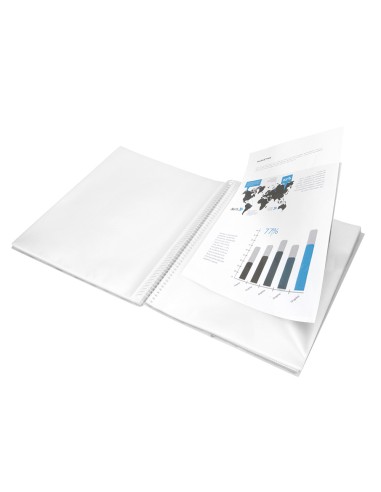 Carpeta liderpapel escaparate con espiral 20...