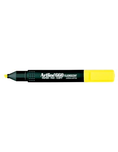 Rotulador artline fluorescente ek-660 amarillo...