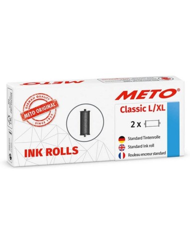 Rodillo entintador meto classic l /xl caja de 2...