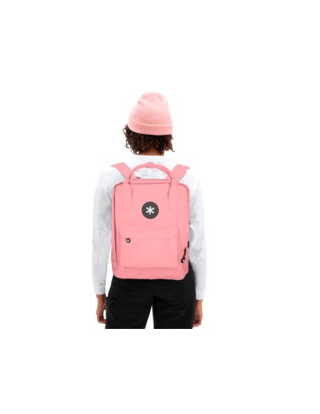 Mochila antartik 2 asas y bolsillos exteriores coral 300x115x390 mm