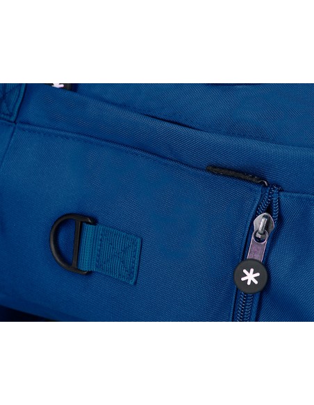 Mochila antartik 2 asas y bolsillos exteriores azul 300x115x390 mm