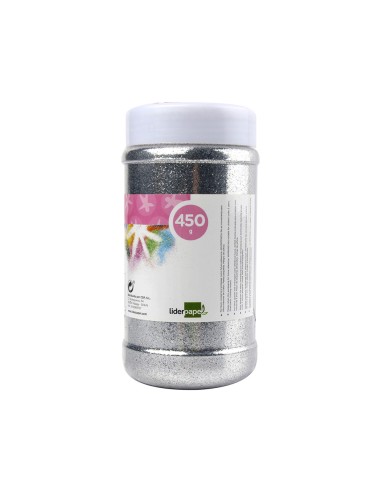 Purpurina liderpapel fantasia color plata...