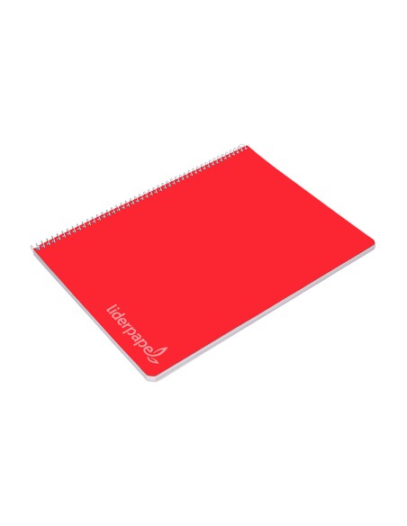 Cuaderno espiral liderpapel folio witty tapa dura 80h 75gr rayado montessori 3,5mm colores surtidos