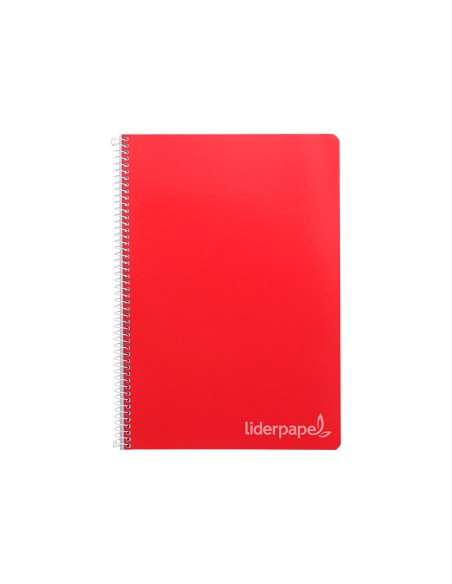 Cuaderno espiral liderpapel folio witty tapa dura 80h 75gr liso sin margen colores surtidos