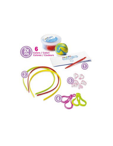 Pasta de modelar carioca modelight bijoux...