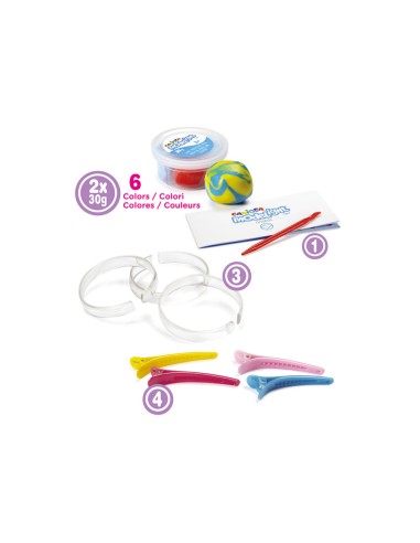 Pasta de modelar carioca modelight bijoux...