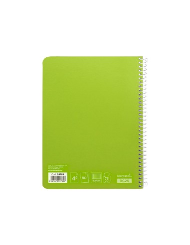 Cuaderno espiral liderpapel cuarto witty tapa...