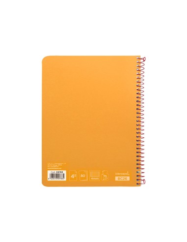 Cuaderno espiral liderpapel cuarto witty tapa...