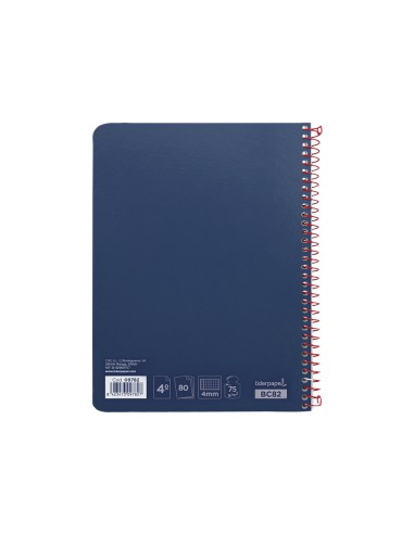 Cuaderno espiral liderpapel cuarto witty tapa...