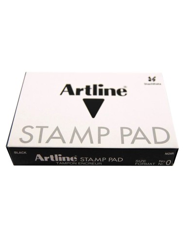 Tampon artline nº2 negro 87x143 mm
