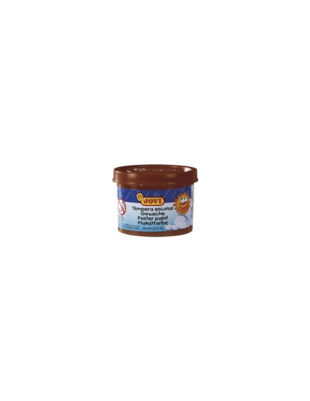 Tempera escolar jovi 35 ml color marron