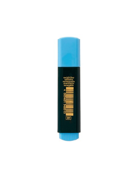 Rotulador faber castell fluorescente textliner 48 azul