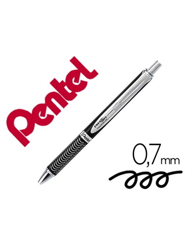 Boligrafo pentel energel bl407a retractil 0,7...