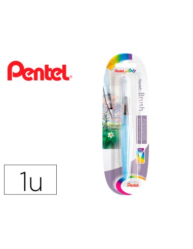 Pincel pentel xfrh-m rellenable agua redondo...