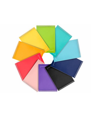 Cuaderno espiral liderpapel bolsillo doceavo...