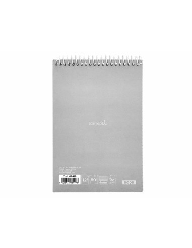 Cuaderno espiral liderpapel bolsillo doceavo...
