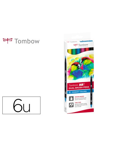 Rotulador tombow abt dual brush acuarelable...