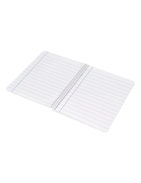 Cuaderno espiral liderpapel cuarto witty tapa dura 80h 75gr pauta estrecha 2,5mm conmargen colores surtidos