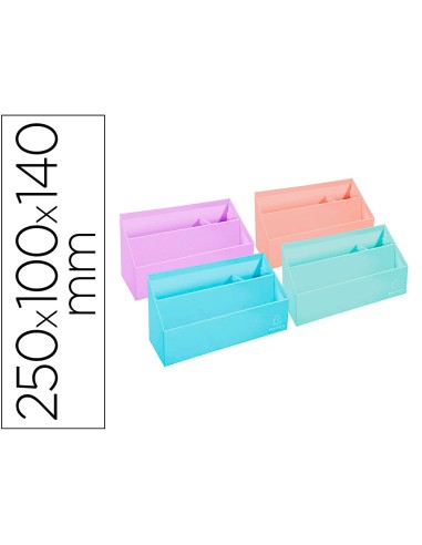 Organizador exacompta aquarel carton forrado 3...