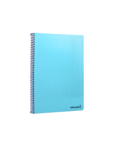 Cuaderno espiral liderpapel folio smart tapa...