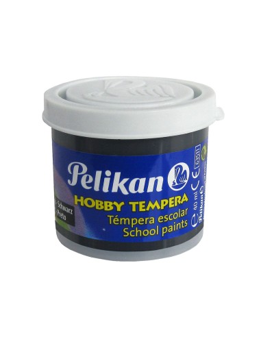 Tempera hobby 40 cc negro -n.11