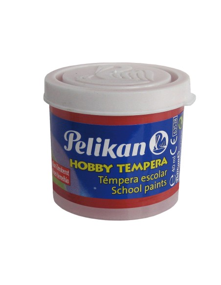 Tempera hobby 40 cc bermellon -n.58
