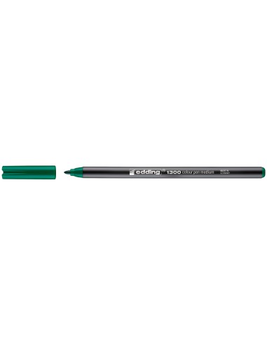 Rotulador edding punta fibra 1300 verde punta...