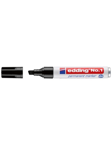 Rotulador edding marcador permanente 1 negro...