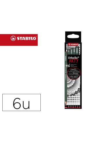 Lapices de grafito stabilo othello arty line...