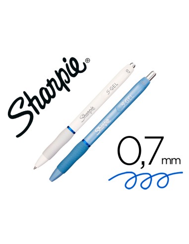 Boligrafo sharpie fashion retractil tinta gel...