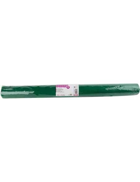 Tejido sin tejer liderpapel terileno 25 g/m2 rollo de 5 m verde