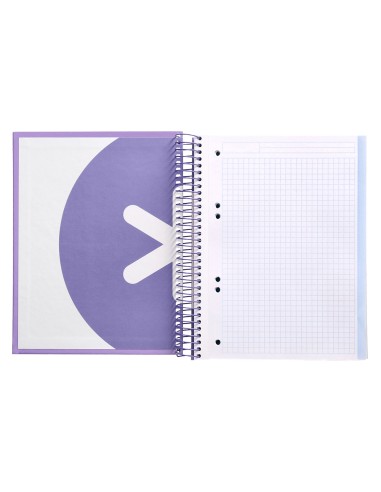 Cuaderno espiral a5 micro antartik tapa...