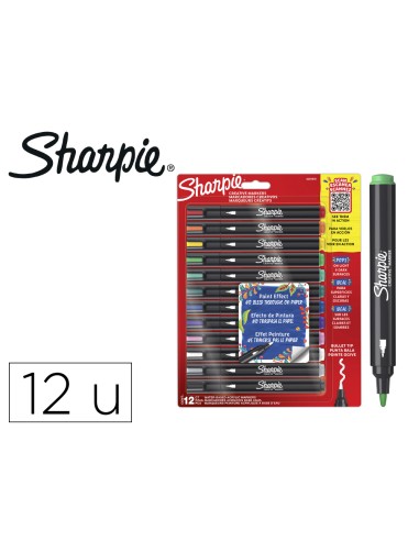 Rotulador sharpie acrylic punta redonda blister...