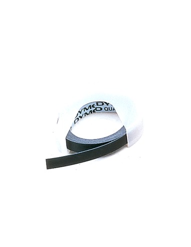 Cinta dymo 3d 9 mm x 3 m negra tradicional