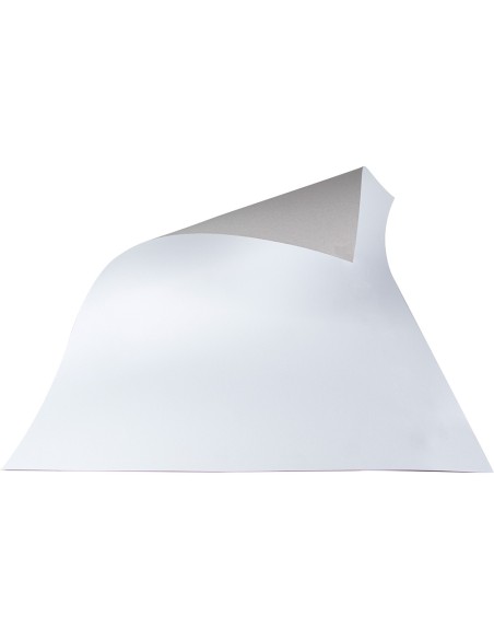Cartoncillo gris liderpapel con una cara blanca 350 g 64x88 cm paquete de 1 kg (5 hojas)