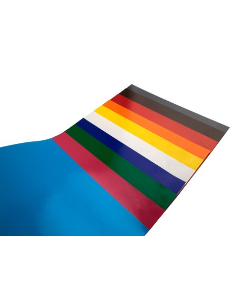 Bloc trabajos manuales liderpapel charol 240x315mm 10 hojas colores surtidos