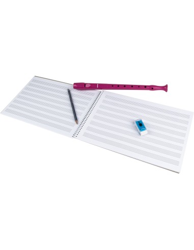 Bloc musica liderpapel pentagrama 3mm folio...
