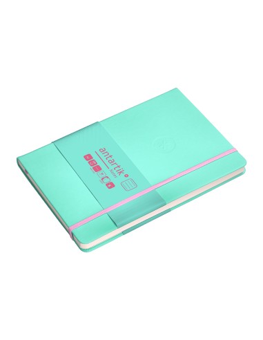 Cuaderno con gomilla antartik notes tapa dura...