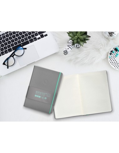 Cuaderno con gomilla antartik notes tapa dura...