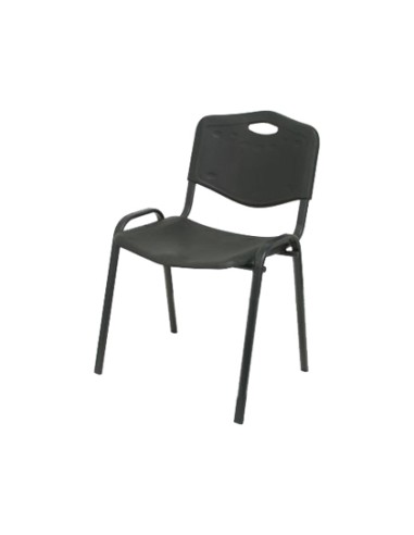 Silla apilable pyc estructura metal asiento...