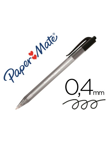 Boligrafo paper mate inkjoy 100 retractil punta...