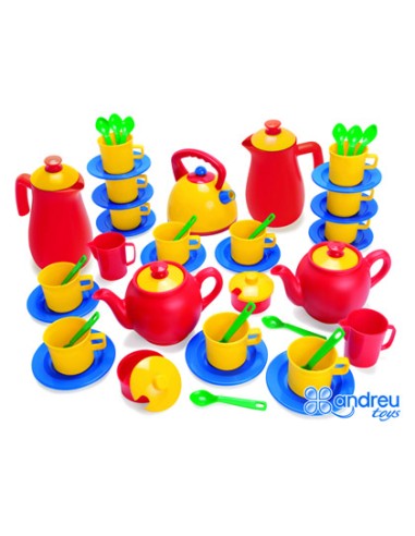 Juego dantoy cafe/te 12 servicios 53 piezas...